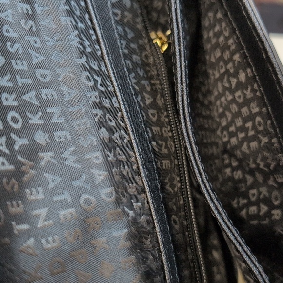kate spade laurel way carsen saffiano leather crossbody bag black EUC - Picture 5 of 9